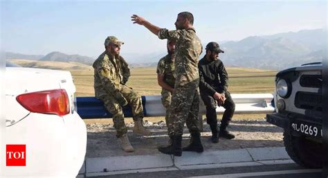 EU observers came under fire on Azerbaijan border, officials report